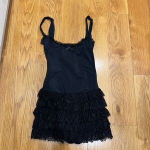 Edikted Black Lace romper